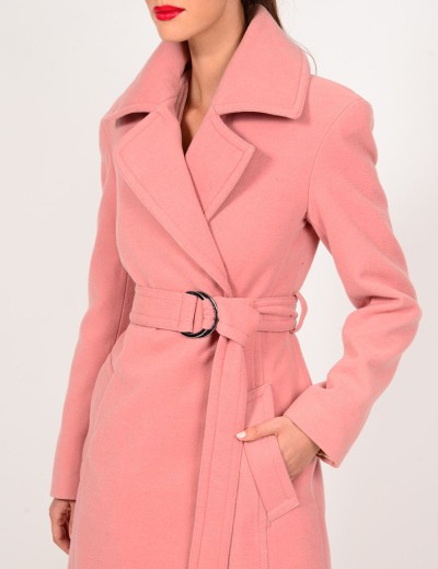 coat with belt